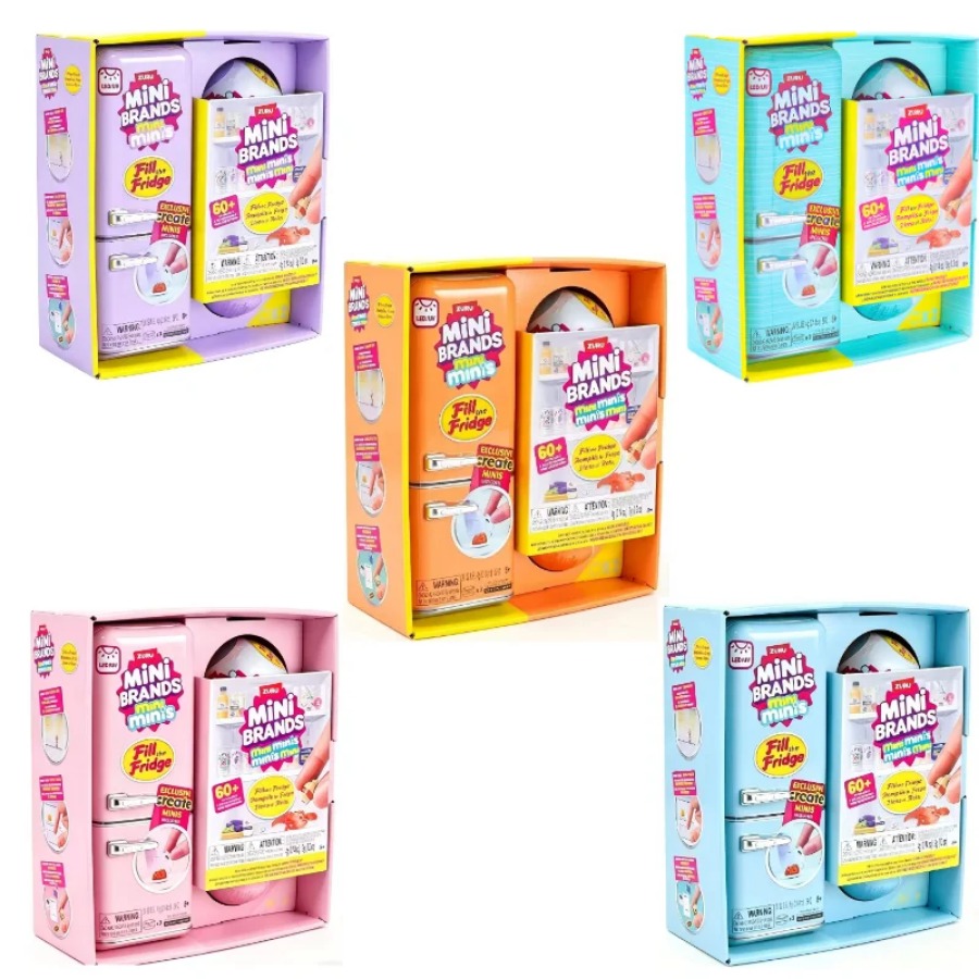 Kids Toys Kitchen Set - ซูรู 5 เซอร์ไพรส์ มินิ ฟริดจ์ บอล