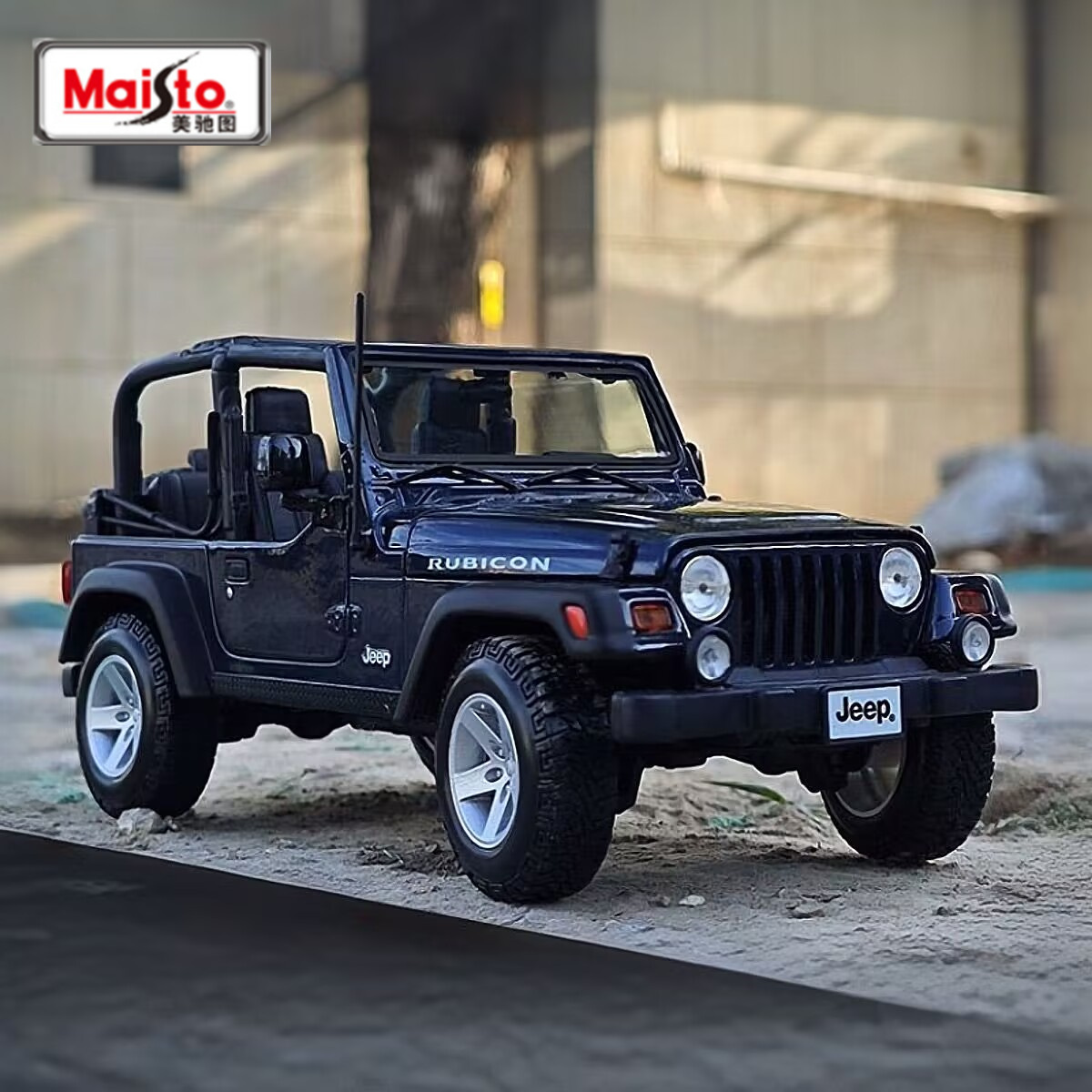 Maisto 1:18 Jeep Wrangler Rubi - Kids Toys Jeep บทวิจารณ์และราคา