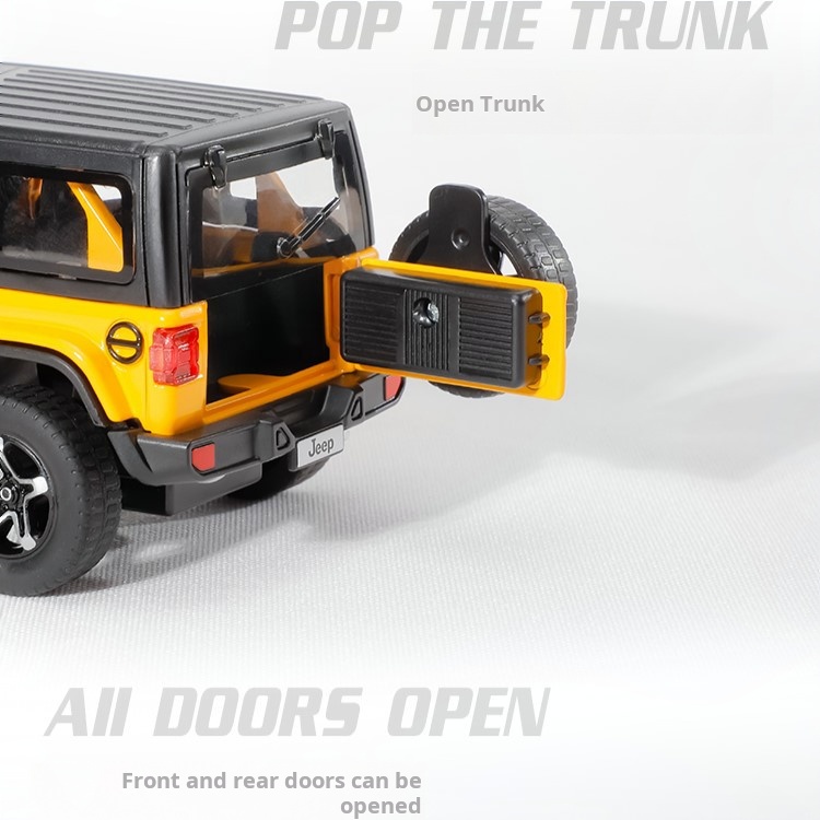 รถจี๊ปแรงเลอร์ รูบิคอน รุ่นจำล - Kids Toys Jeep บทวิจารณ์และราคา