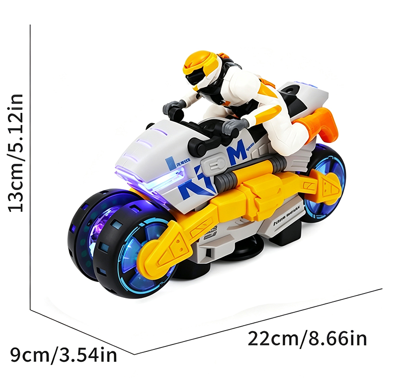มอเตอร์ไซค์แปลงรูปได้พร้อมไฟแล - Kids Toys Electric บทวิจารณ์และราคา