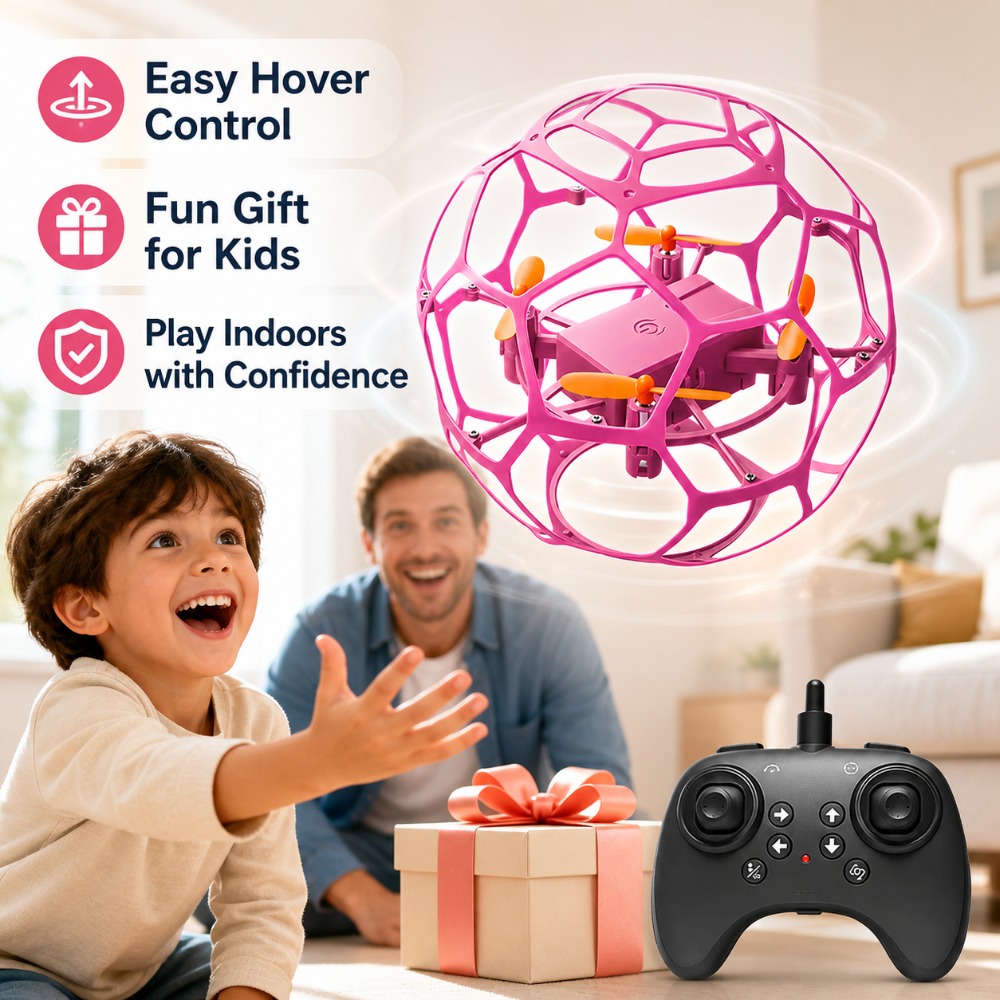 โดรนควอดคอปเตอร์รูปทรงฟุตบอลพร - Kids Toys Under £5 บทวิจารณ์และราคา
