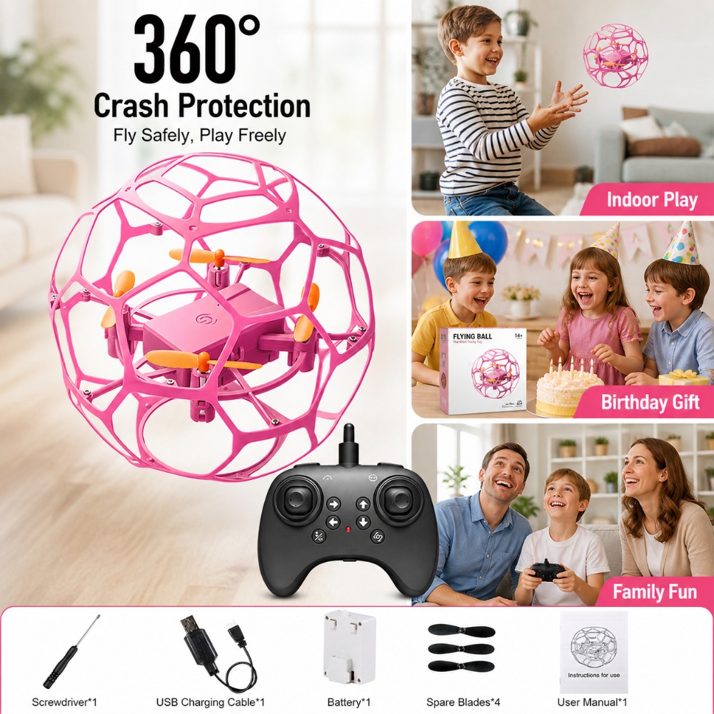 โดรนควอดคอปเตอร์รูปทรงฟุตบอลพร - Kids Toys Under £5 บทวิจารณ์และราคา