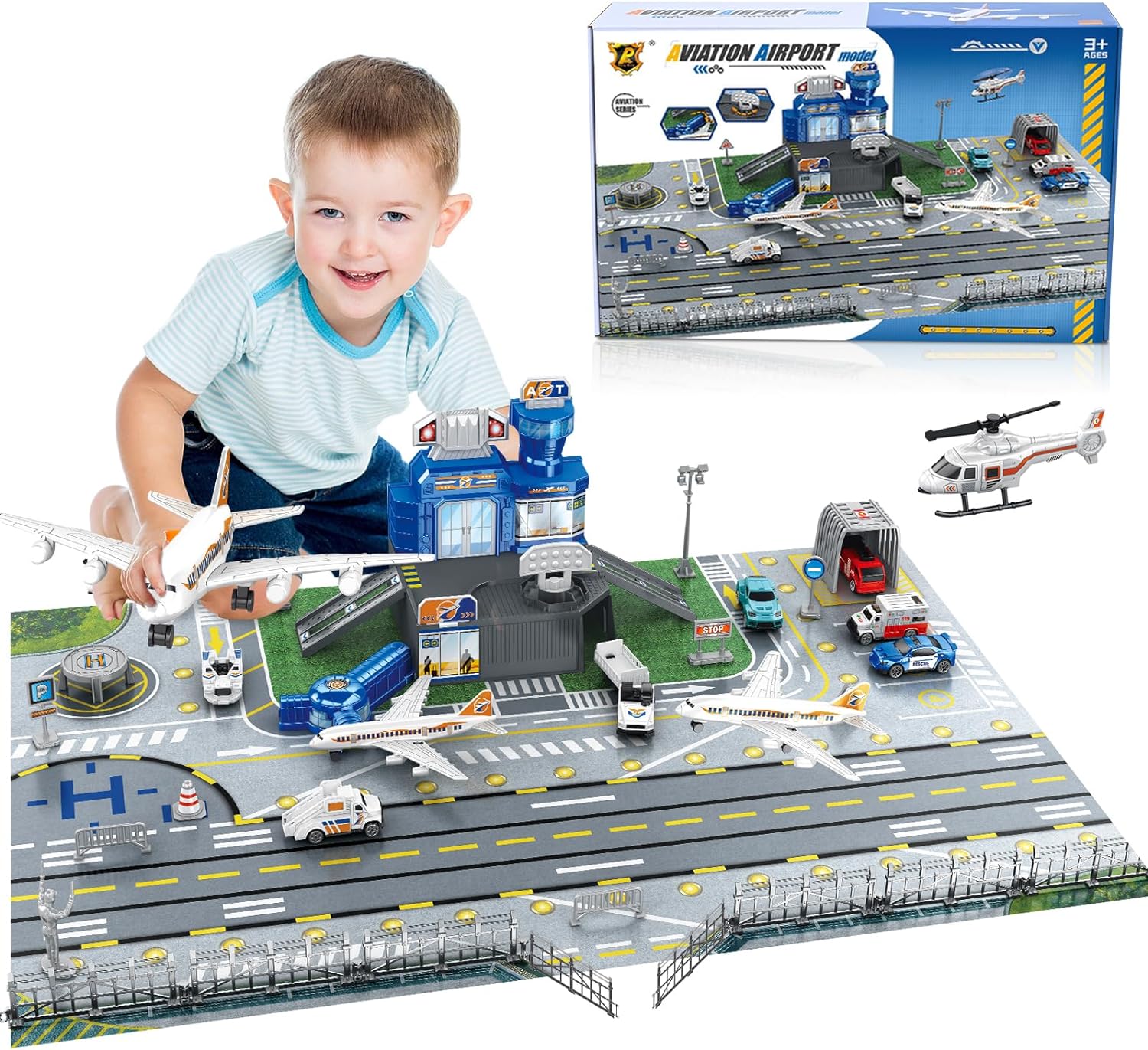ชุดของเล่นฉากสนามบินสำหรับเด็ก - Sandbox Play Set บทวิจารณ์และราคา