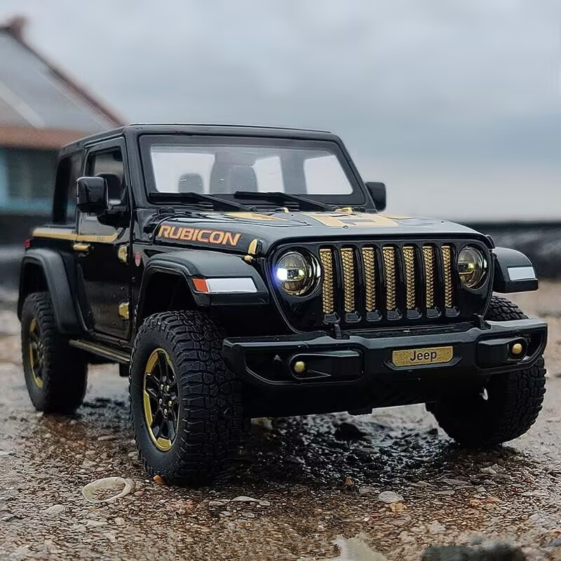 รถจี๊ปแรงเลอร์1:18ทับทิมอัลลอย - Kids Toys Jeep บทวิจารณ์และราคา