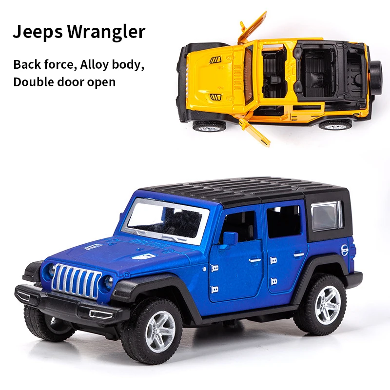 รถจี๊ปแรงเลอร์ของเล่นแบบดึงหลั - Kids Toys Jeep บทวิจารณ์และราคา