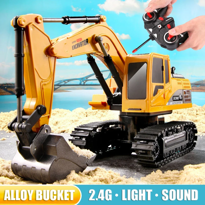 รถขุด RC 2.4Ghz 6 ช่องสัญญาณ 1 - Kids' Toys Channel บทวิจารณ์และราคา