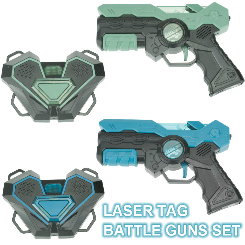 ชุดปืนเลเซอร์แท็กสำหรับเล่นเกม - Laser Tag Set Kids บทวิจารณ์และราคา