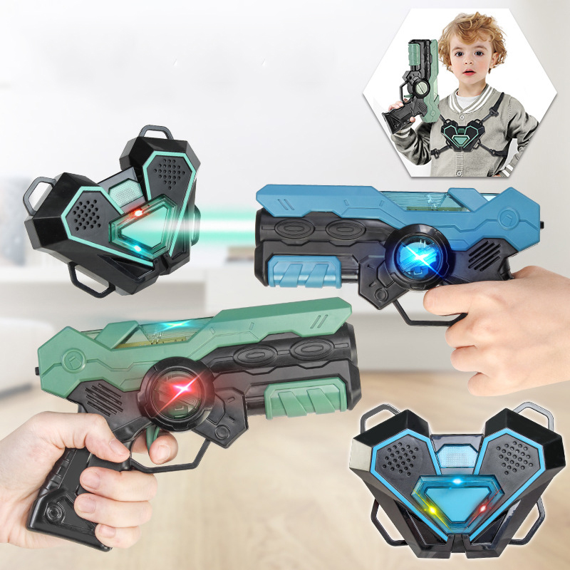ชุดปืนเลเซอร์แท็กสำหรับเล่นเกม - Laser Tag Set Kids บทวิจารณ์และราคา