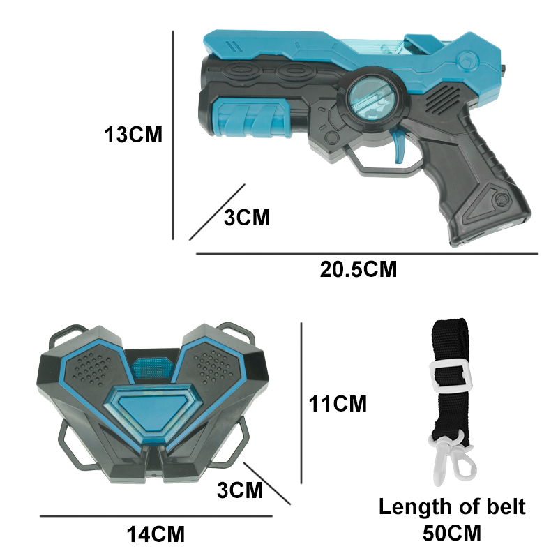 ชุดปืนเลเซอร์แท็กสำหรับเล่นเกม - Laser Tag Set Kids บทวิจารณ์และราคา