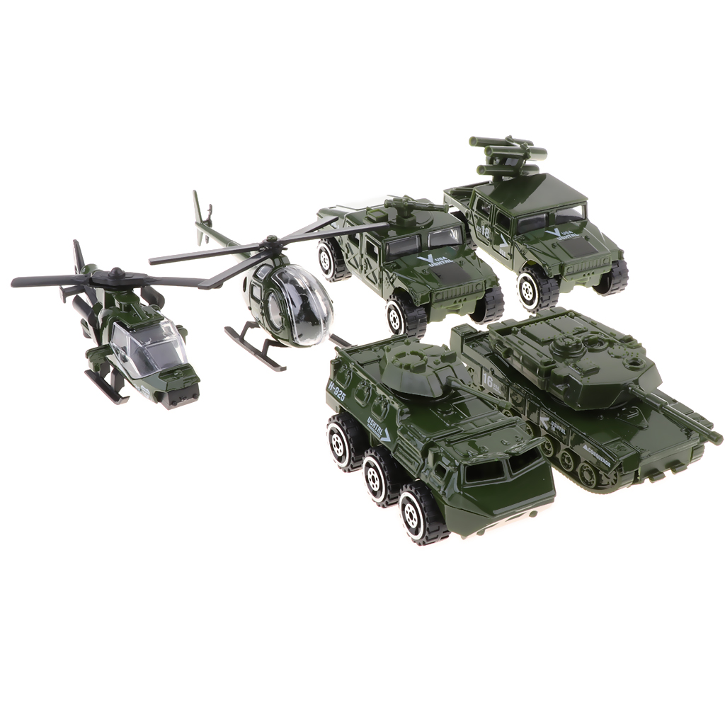 6 In 1 Assorted 1/87ยานพาหนะเด - Kids Toys Jeep บทวิจารณ์และราคา