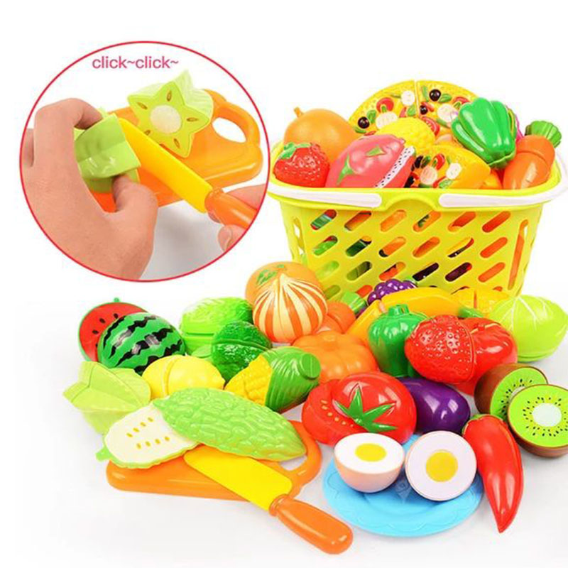 ของเล่นตัดผลไม้และผักสำหรับเด็ - Kids Toys Kitchen Set บทวิจารณ์และราคา