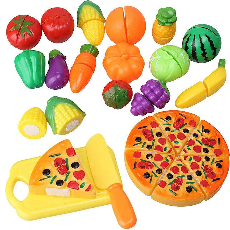 ของเล่นตัดผลไม้และผักสำหรับเด็ - Kids Toys Kitchen Set บทวิจารณ์และราคา