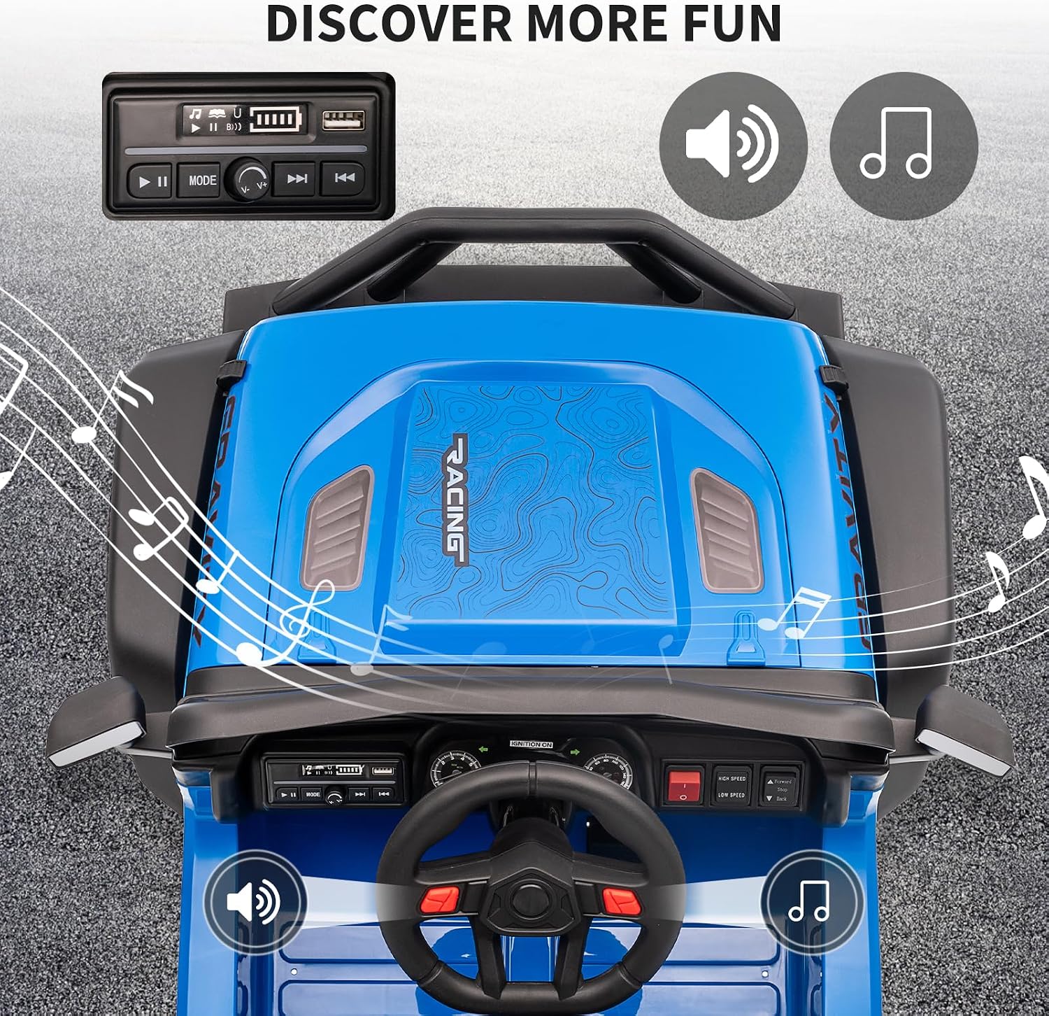 รถจี๊ปไฟฟ้าสำหรับเด็กแบบที่นั่ - Kids Toys Jeep บทวิจารณ์และราคา