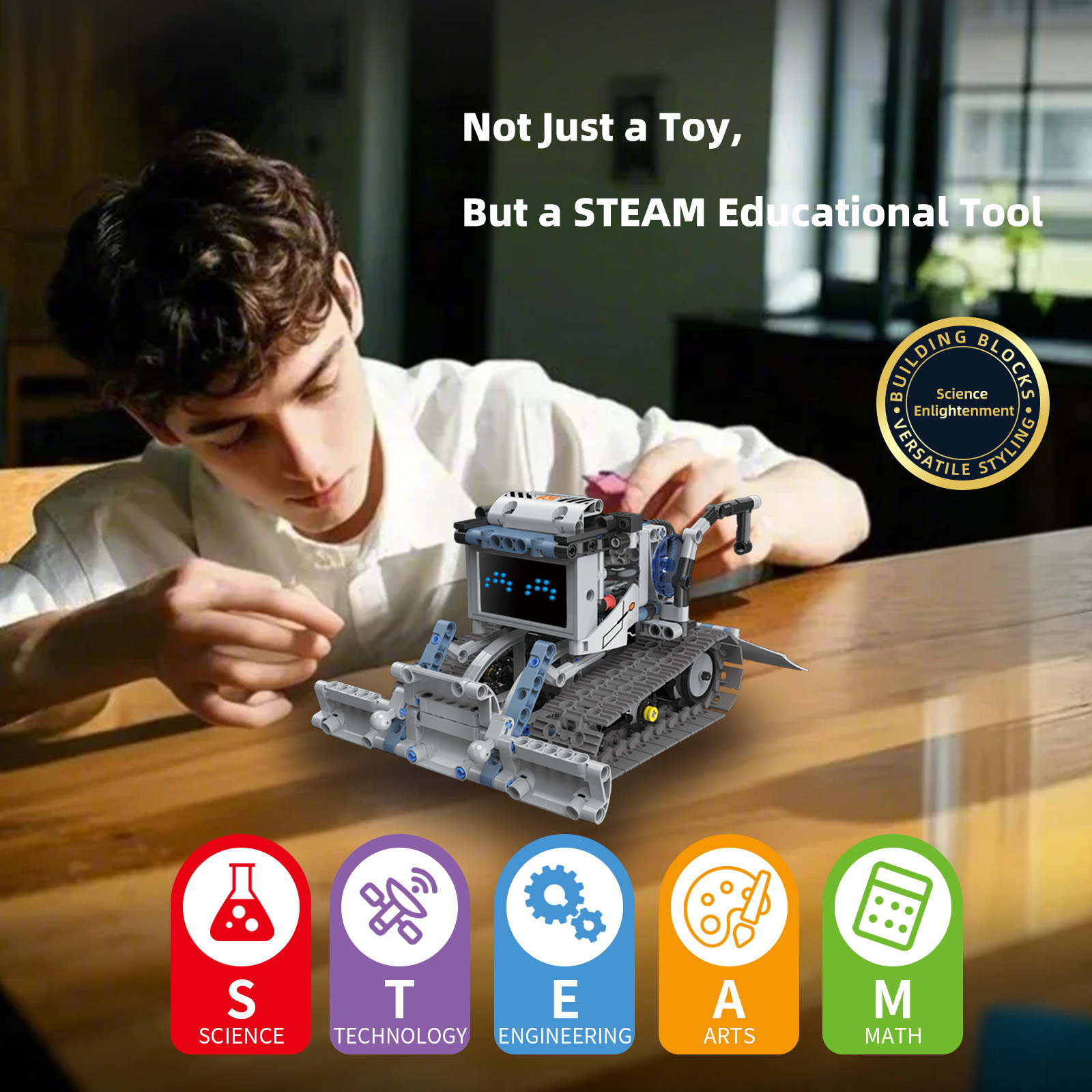 ชุดสร้างหุ่นยนต์ 5 in 1, ชุดสร - Kids Toys Under £5 บทวิจารณ์และราคา