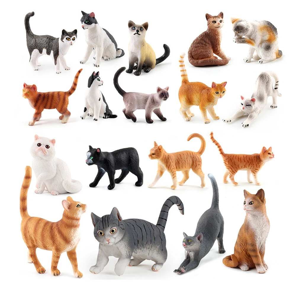 โมเดลแมว ของเล่นสัตว์ในฟาร์ม ข - Kids Toys Under 200 บทวิจารณ์และราคา
