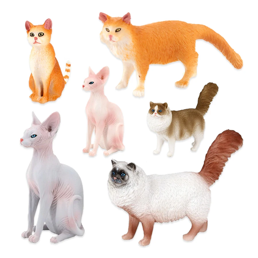 โมเดลแมว ของเล่นสัตว์ในฟาร์ม ข - Kids Toys Under 200 บทวิจารณ์และราคา