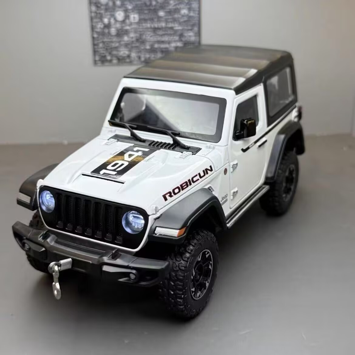 1:24รถจี๊ปWrangler Rubiconรถรุ - Kids Toys Jeep บทวิจารณ์และราคา