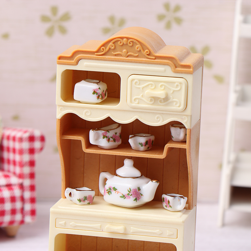 1:12 1:6เซรามิกสำหรับบ้านตุ๊กต - Kids Toys Kitchen Set บทวิจารณ์และราคา