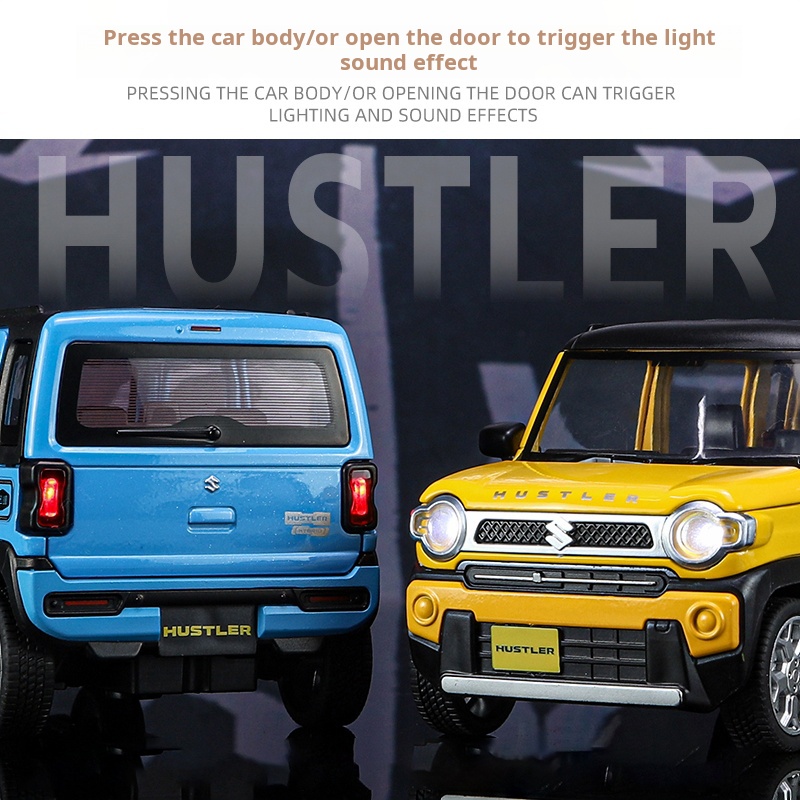 รถออฟโรดจำลองอัลลอยด์ HUSTLER  - Kids Toys Jeep บทวิจารณ์และราคา