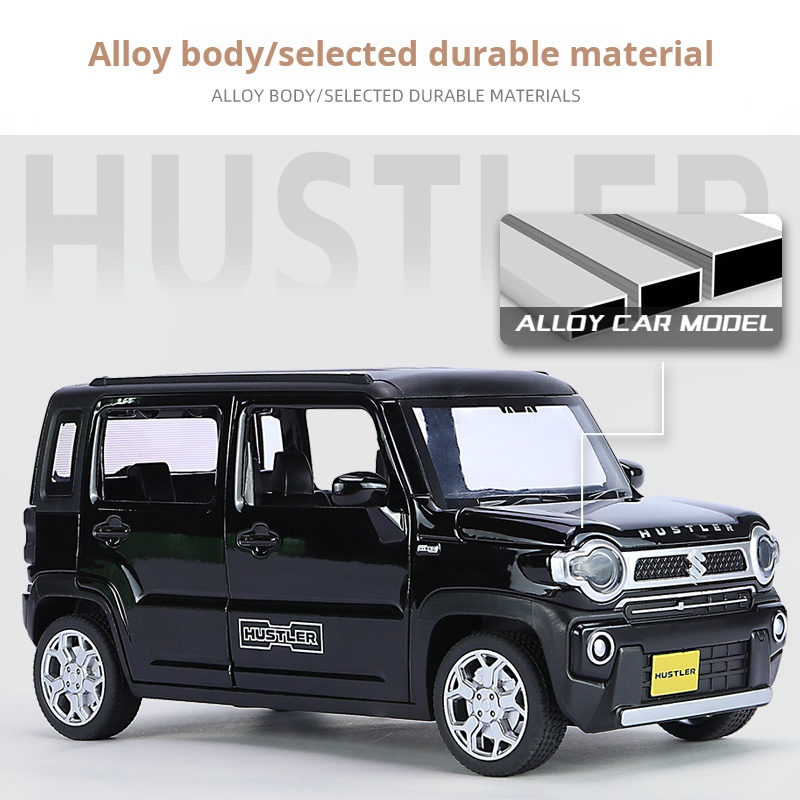 รถออฟโรดจำลองอัลลอยด์ HUSTLER  - Kids Toys Jeep บทวิจารณ์และราคา