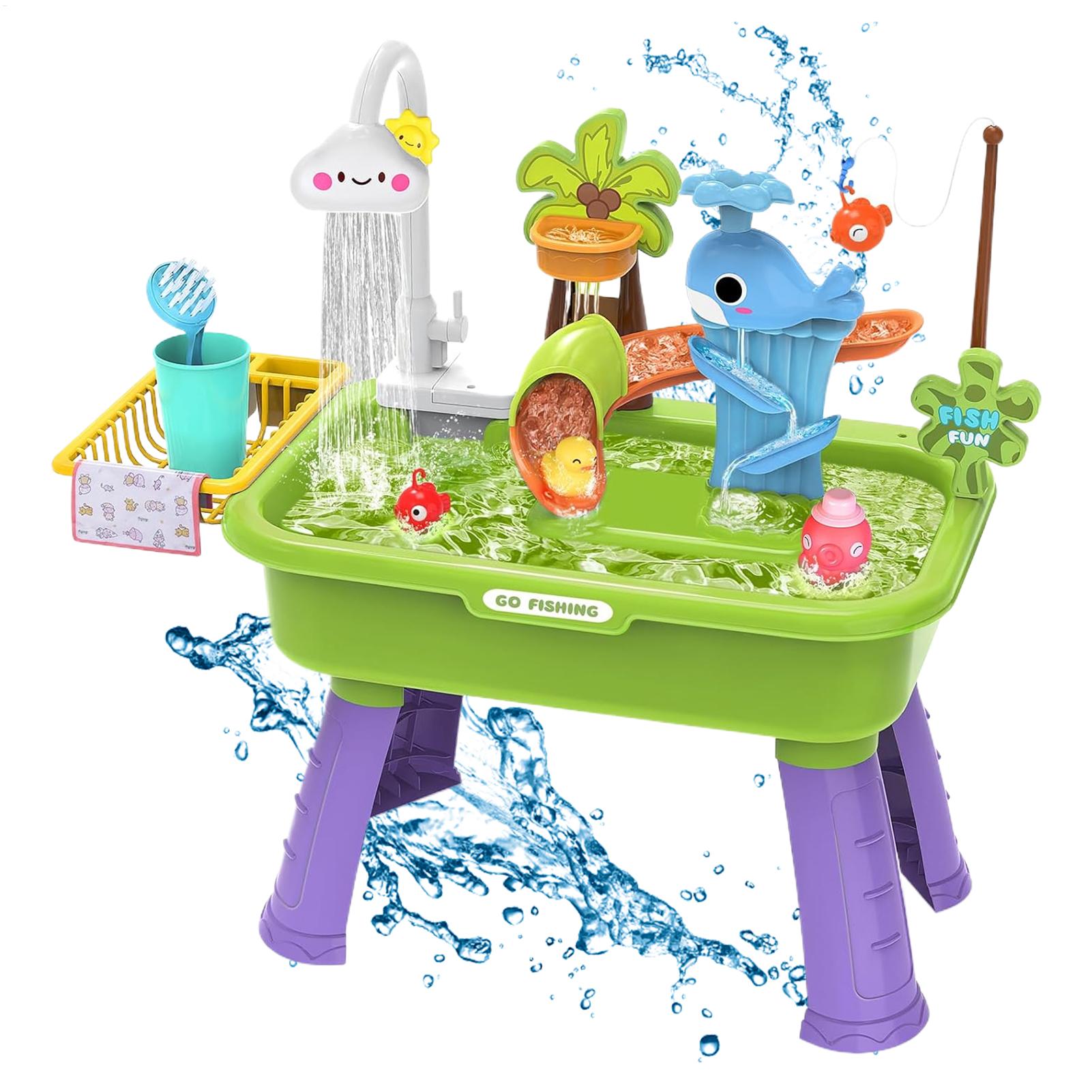 อ่างล้างจานไฟฟ้าสำหรับเด็กพร้อ - Kids Toys Kitchen Set บทวิจารณ์และราคา