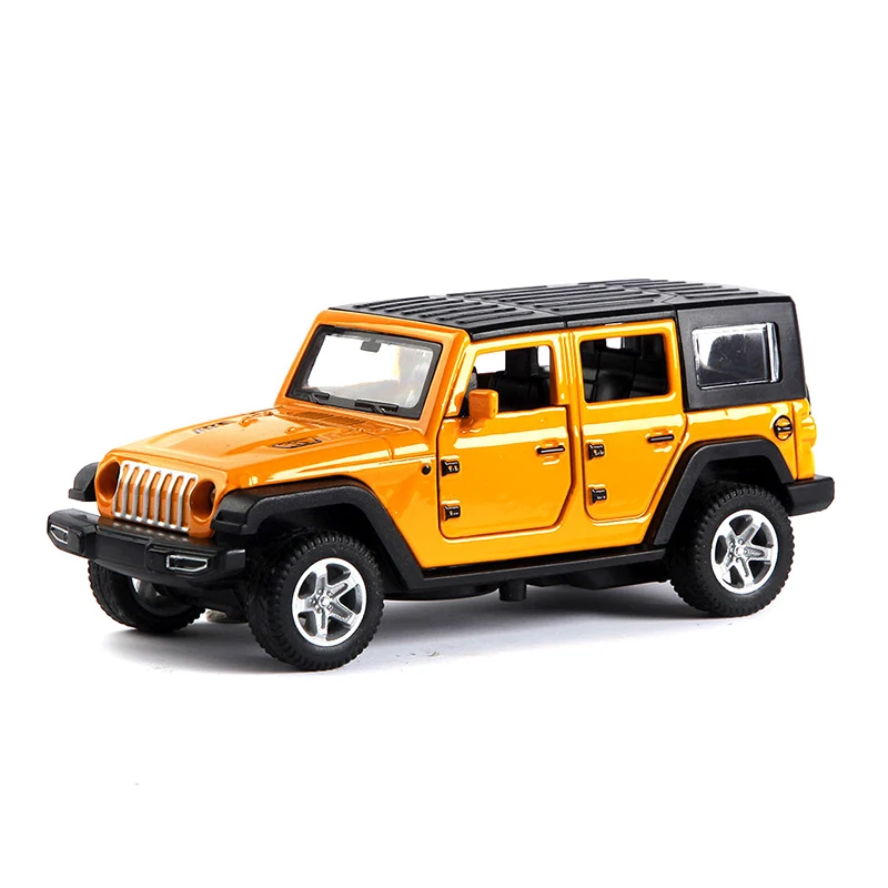 1:36 Alloy JEEPS Wrangler รถจํ - Kids Toys Jeep บทวิจารณ์และราคา