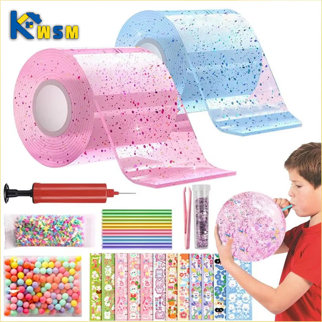 ชุดกาวนาโนกลิตเตอร์ ชุดทำสไลม์ - Slime Making Kit บทวิจารณ์และราคา