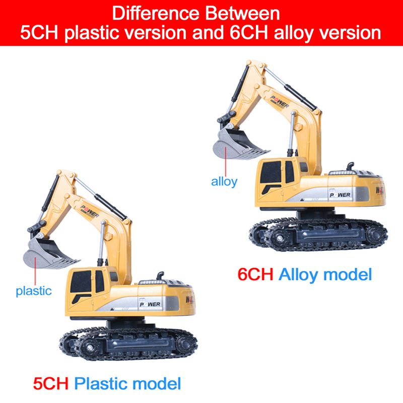 RC Excavator 2.4 Ghz 6 ช่อง 1: - Kids' Toys Channel บทวิจารณ์และราคา
